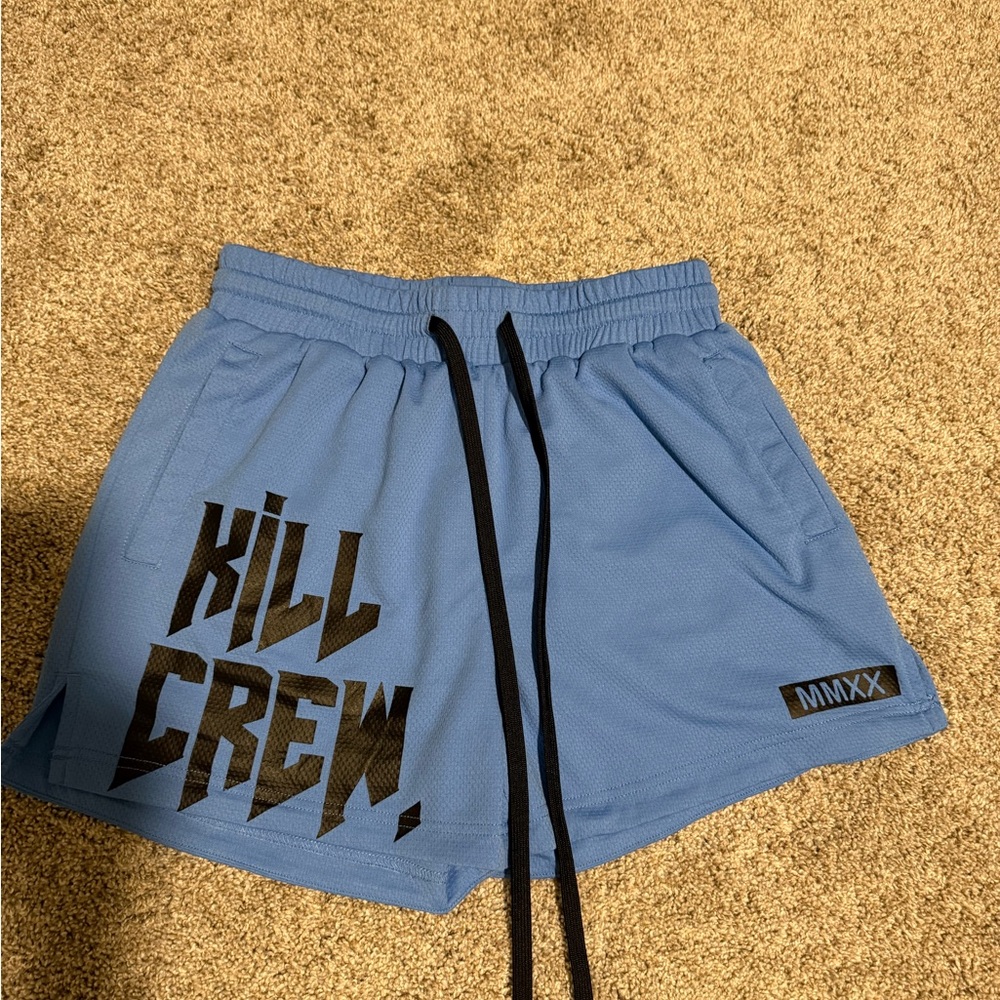 Kill Crew Blue Athletic Shorts